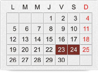 26 y 27 de agosto